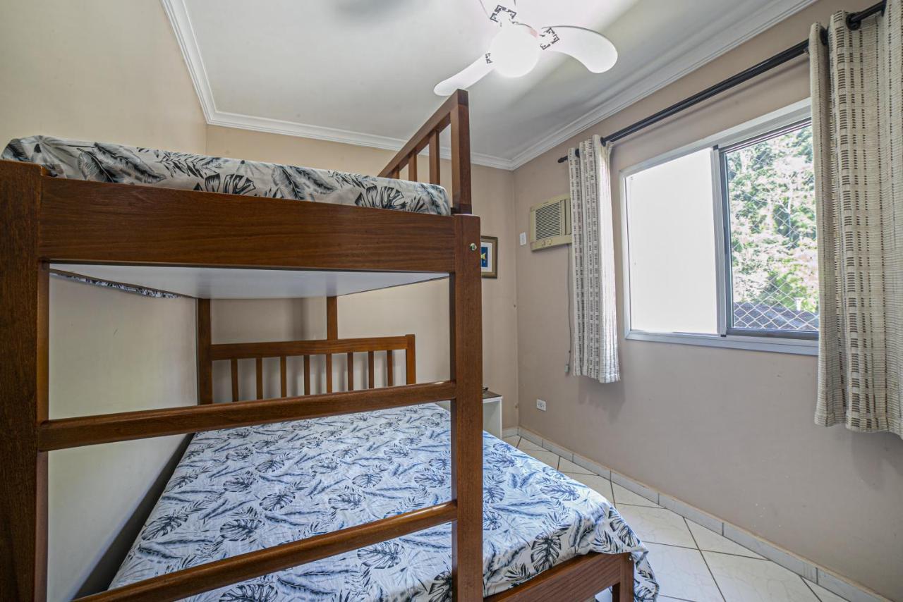 Apto 22E Ar Condicionado E Ventilador, 2 Quartos, Churrasqueira, Elevador E Piscina Убатуба Екстер'єр фото